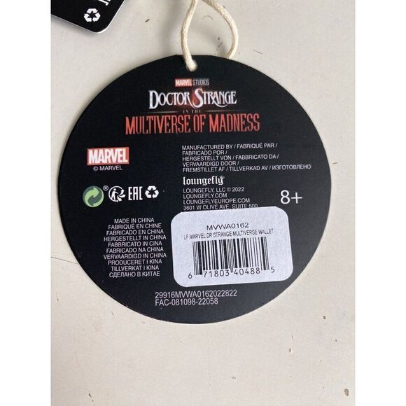 Loungefly Marvel Dr Strange Multiverse Madness Glow in Dark Wallet NEW - Picture 5 of 9